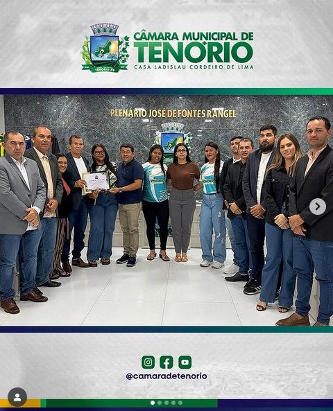 Encerramento da 11ª Sessão Ordinária marca início do recesso parlamentar em Tenório/PB